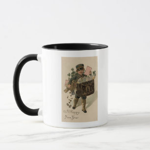 Caneca Um Feliz Ano NovoIrish Mail Boy