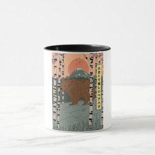 Caneca Um grande e belo abraço de urso