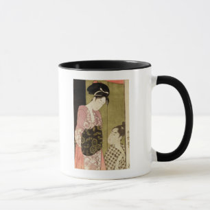 Caneca Um homem que pinta uma mulher