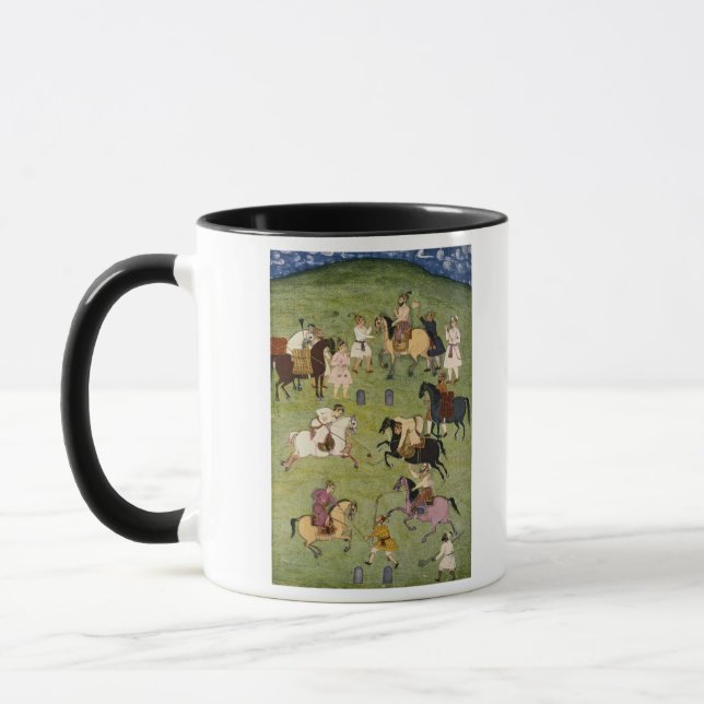 Caneca Um jogo do polo, do grande álbum de Clive (Esquerda)