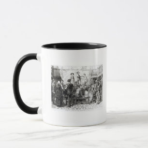Caneca Um jogo em uma jarda da pensão de Londres
