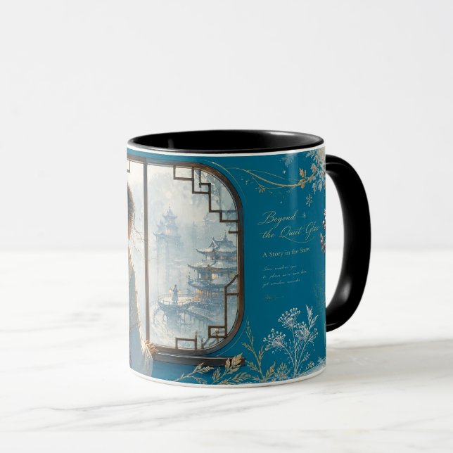 Caneca Um lugar frio distante. (Frente Esquerda)