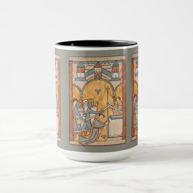Caneca Um Mártico de Ruas. Thomas Becket na Arte Mug (Centro)