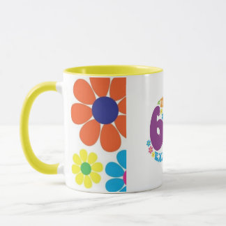 Caneca Um Mug inspirado nos anos 60. Absolutamente Groovy