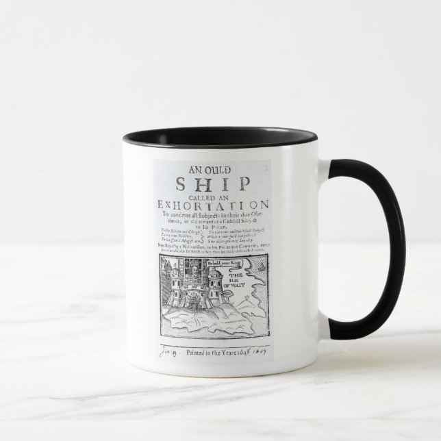 Caneca Um navio de Ould chamado um Exhortation (Direita)