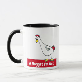 Caneca Um Nugget Eu Não Sou! Vegetariano