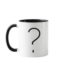 Um ponto de interrogação