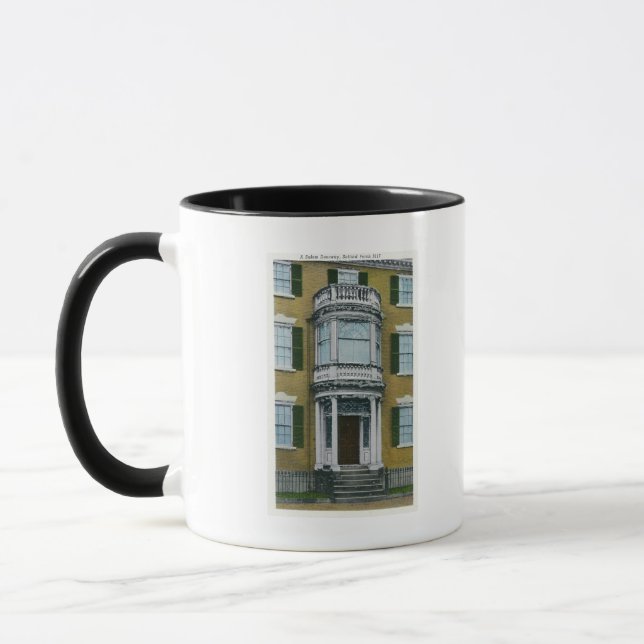 Caneca Um Porch Safford, uma Porta Salem (Esquerda)