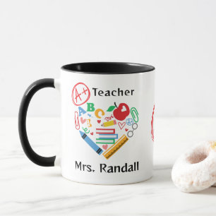 Caneca Um Professor Mais Presente Obrigado Estudante Mug