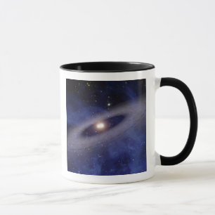 Caneca Um sistema solar distante
