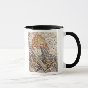Caneca Um soldado com uma espada