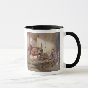 Caneca Um tecelão em Esna, uma de 24 ilustrações