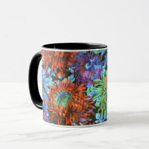 Caneca Um Tecido Adorável Philip Jacobs Chrysanthemum Mu