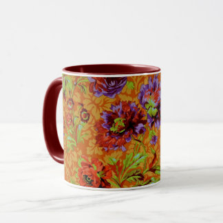 Caneca Um Tecido Felipe Jacobs Floral Brocade Mug