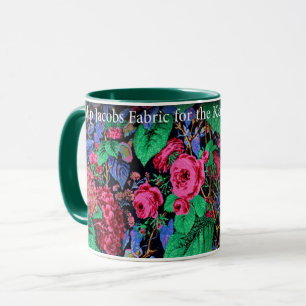 Caneca Um Tecido Felipe Jacobs Floral Chintz Mug