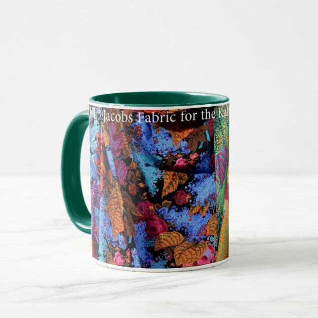 Caneca Um Tecido Felipe Jacobs Floral Mug (Frente Esquerda)