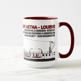 Caneca Um towboat nomeado Aetna-Louisville