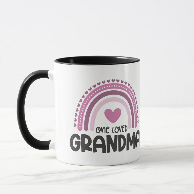 Caneca Uma Amada Avó Rainbow (Esquerda)