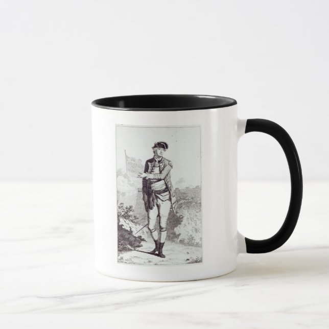 Caneca Uma apelação a Heaven', um retrato do general Lee (Direita)