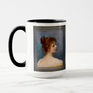 Caneca Uma Beleza Italiana por Eugen von Blaas