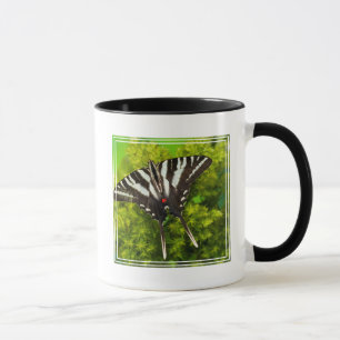 Caneca Uma Borboleta Rabo de Andorinha Norte-Americana