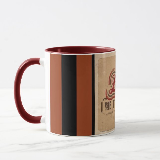 Caneca Uma canção maravilhosa dos anos 60 inspirou Mug, R (Esquerda)