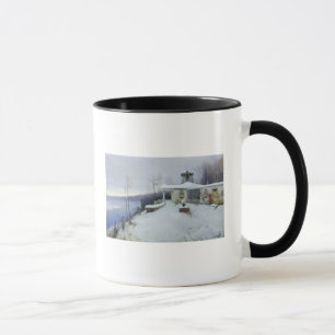 Caneca Uma casa senhorial abandonada