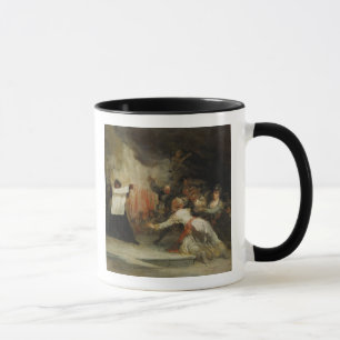 Caneca Uma cena do exorcismo (veja igualmente 59715)