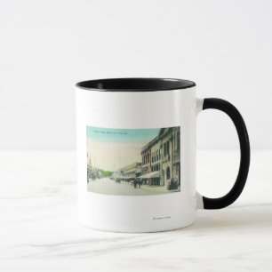 Caneca Uma cidade de SceneRedwood da rua, CA