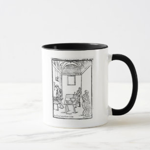 Caneca Uma cozinha medieval