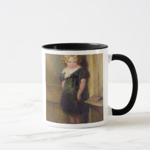 Caneca Uma criança impertinente (óleo em canvas)