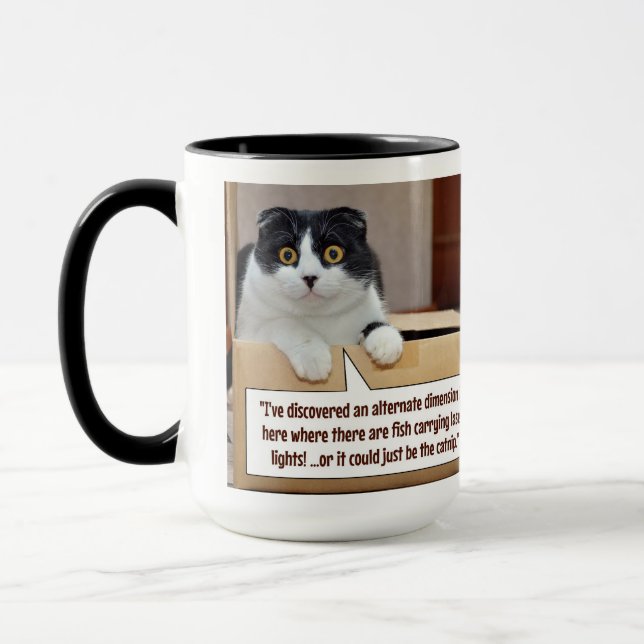 Caneca Uma dimensão alternativa (Esquerda)