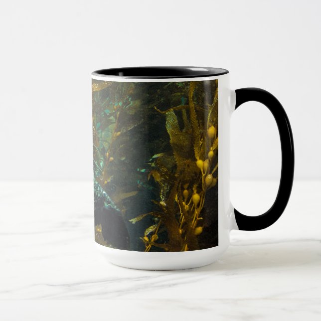 Caneca Uma floresta curiosa | Santa Barbara da alga do (Direita)