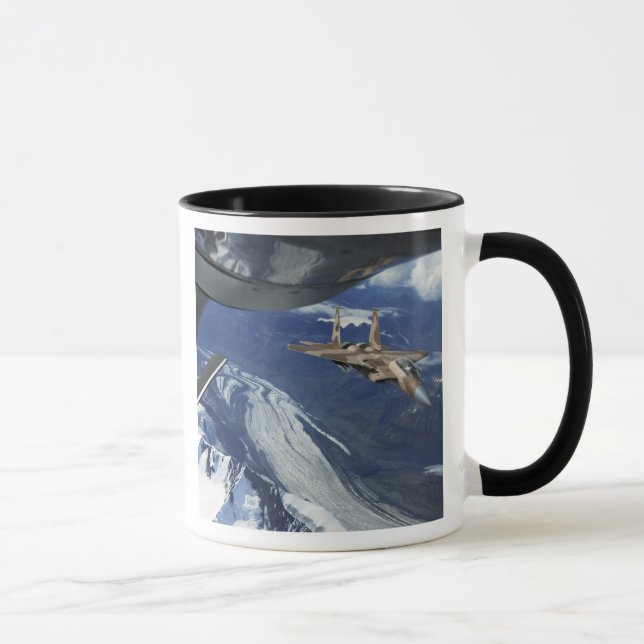Caneca Uma Força Aérea norte-americana F-15C, posicionand (Direita)