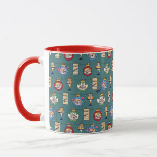 Caneca Uma história de Natal   Ralphie e Ornaments - Padr