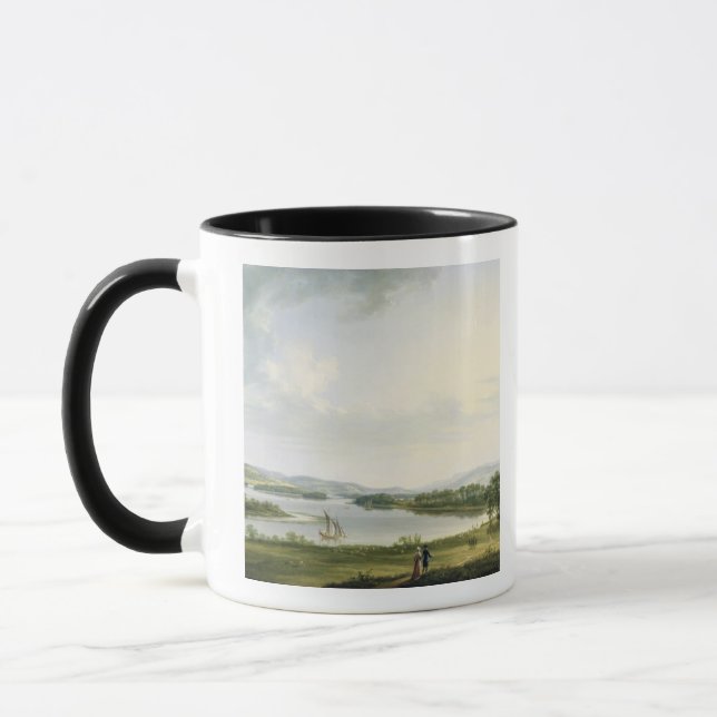 Caneca Uma ideia da batida Ninney e parte do Lough Erne (Esquerda)