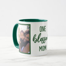 Uma Mãe Abençoada | Foto personalizada do Dia de a