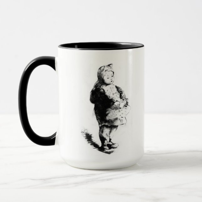 Caneca Uma Menina e seu Thistle Mug (Esquerda)
