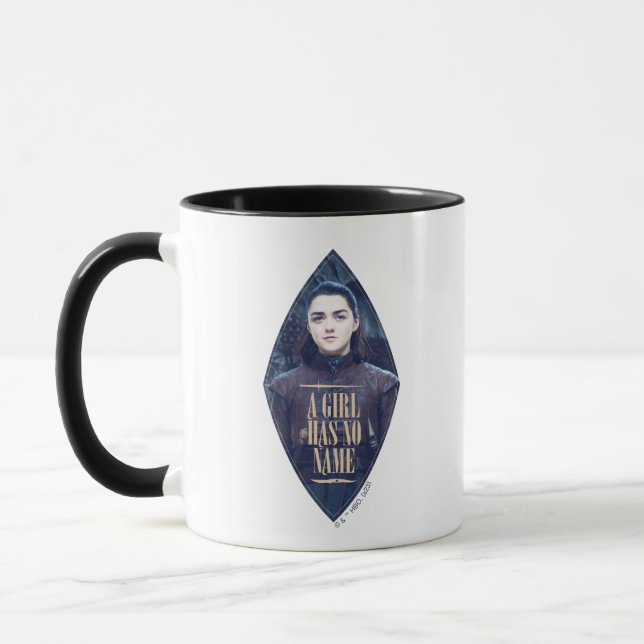 Caneca "Uma Menina Não Tem Nome" Arya Stark Graphic (Esquerda)