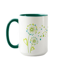 Uma Mil Deseja Dandelion Mug