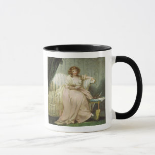 Caneca Uma mulher chamou Anne, esposa do artista,