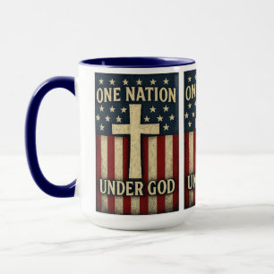 Caneca Uma Nação Sob Deus Mug