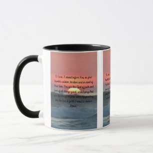Caneca Uma Oração Humilhante Diária Mug De Dois Tons