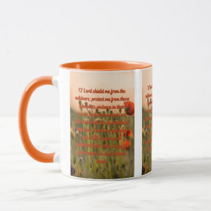 Caneca Uma Oração Por Um Escudo De Proteção Para Uma Cane