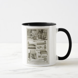 Caneca Uma padaria e um equipamento do cozimento, 'do