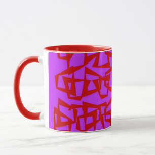 Caneca Uma Parede de Modernismo de um Quarto de Século