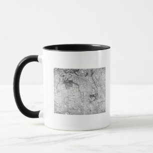 Caneca Uma seção de uma folha da avaliação