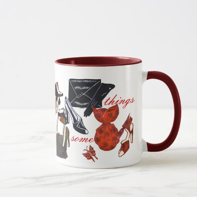 Caneca uma senhora precisa de coisas! (Direita)