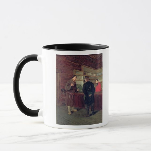 Caneca Uma taberna, 1889 (Esquerda)