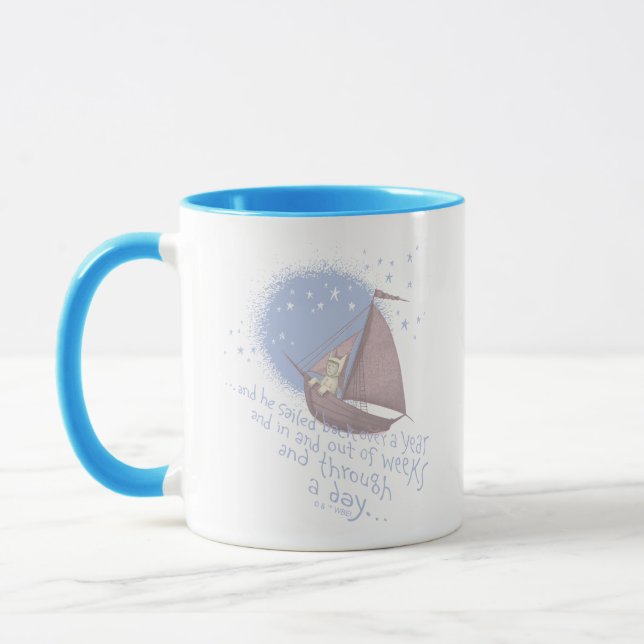 Caneca Uma Viagem de Ano com Max (Esquerda)